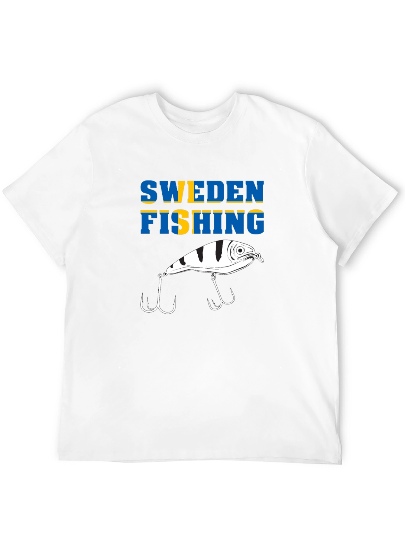 Sweden Fishing T-Shirt | Fishing Lure Tee