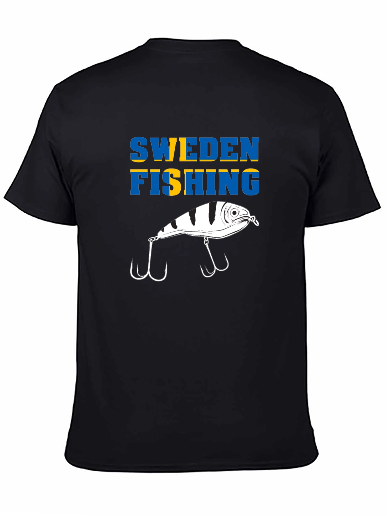 Sweden Fishing T-Shirt | Fishing Lure Tee