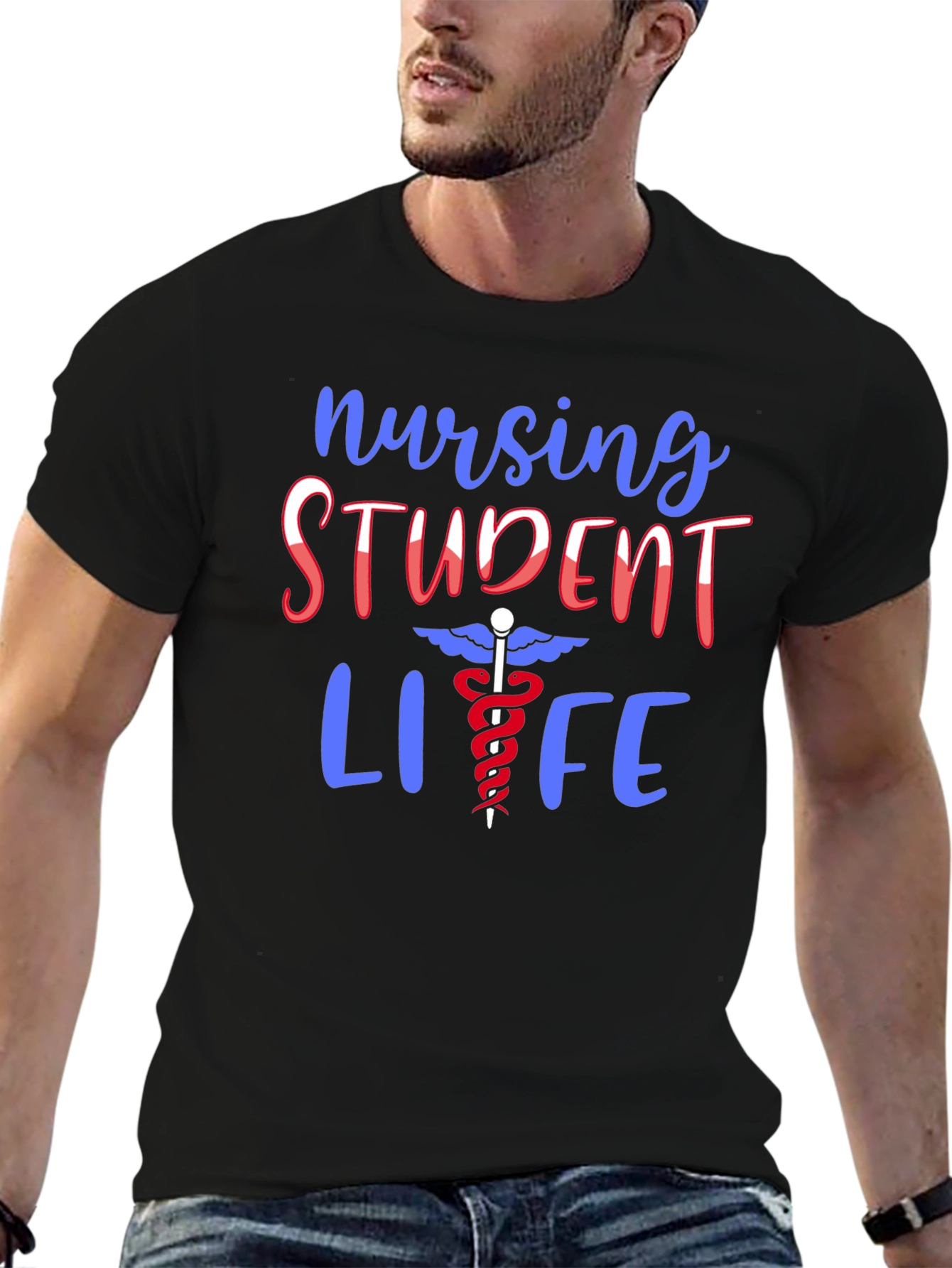 Nursing Student Life Graphic Tee