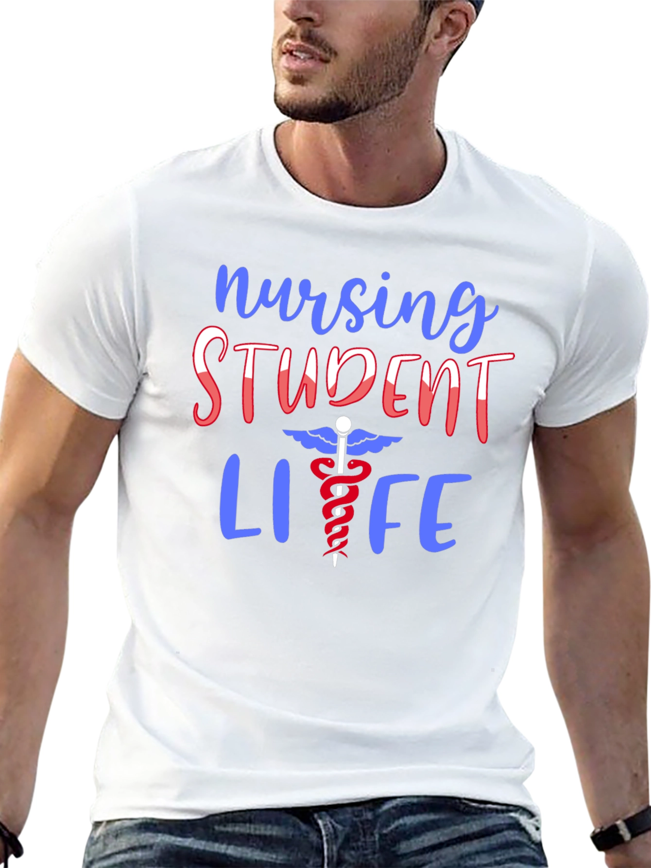 Nursing Student Life Graphic Tee