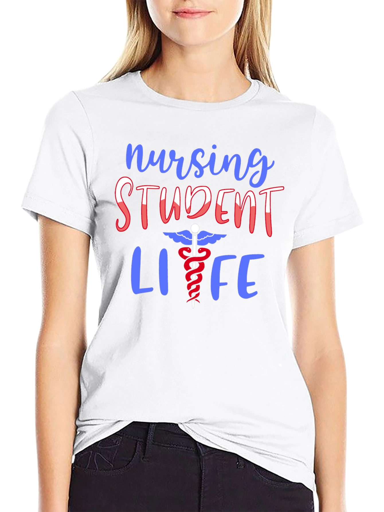 Nursing Student Life Graphic Tee
