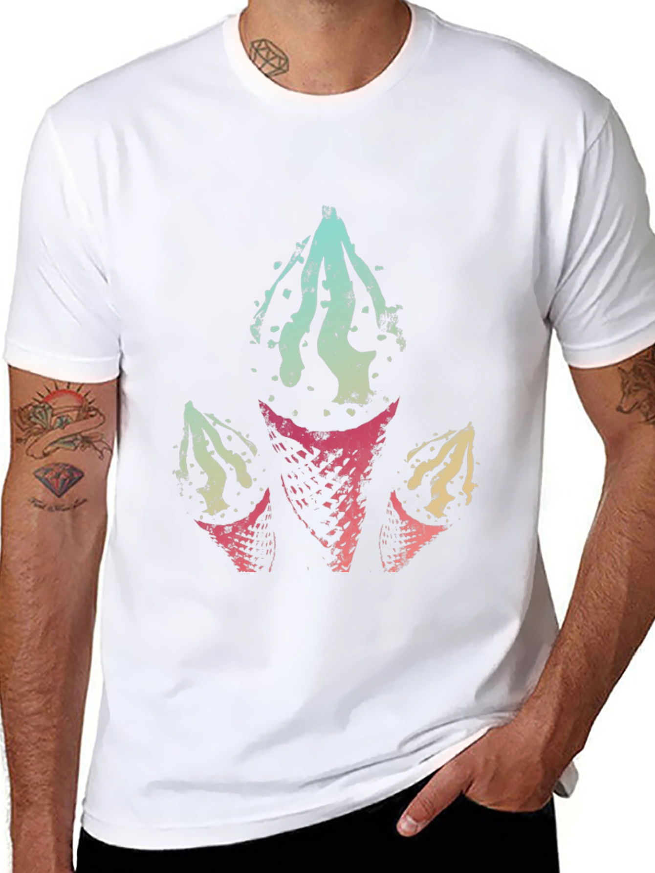 Retro Ice Cream Cone Graphic Tee