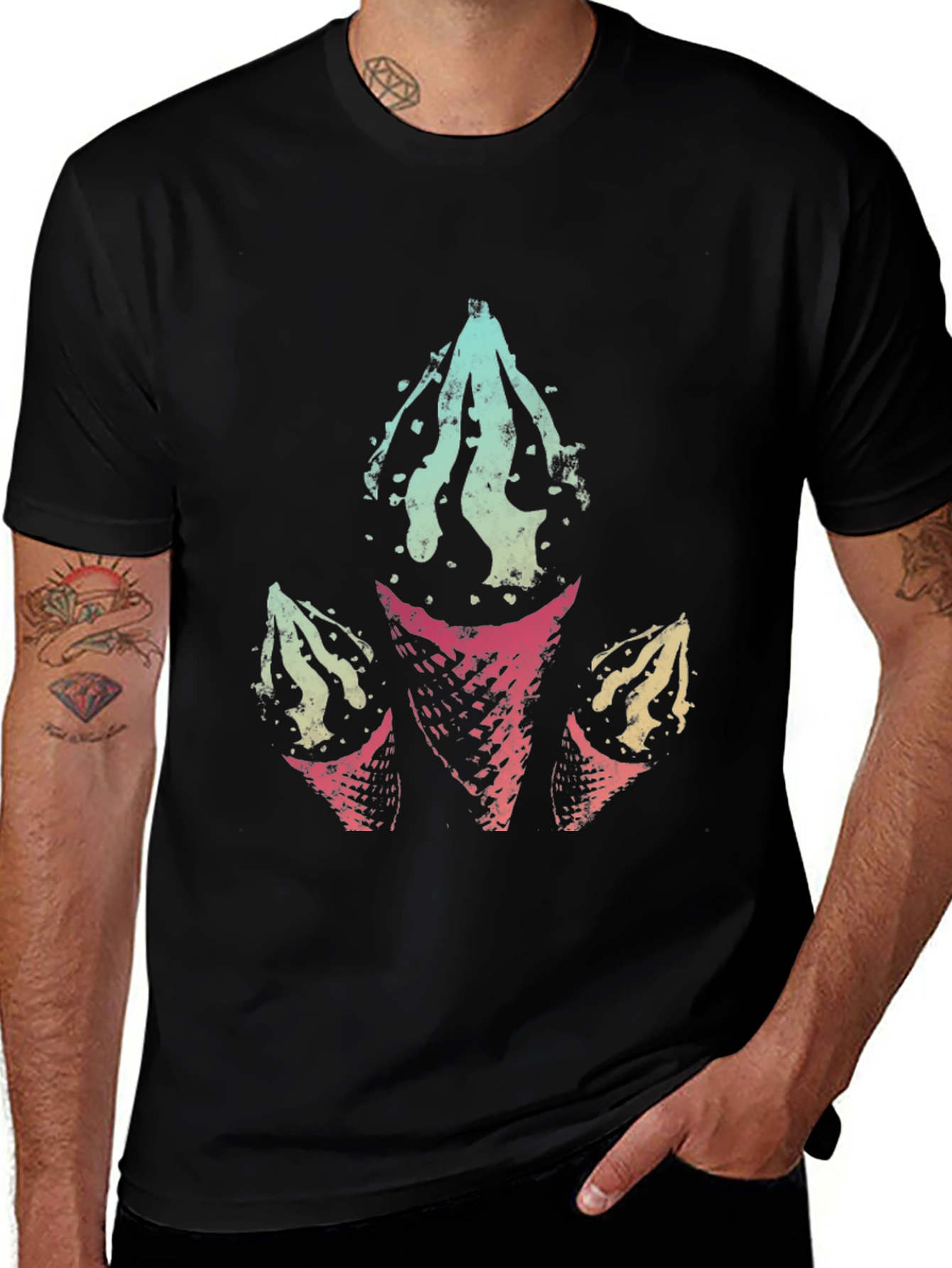 Retro Ice Cream Cone Graphic Tee