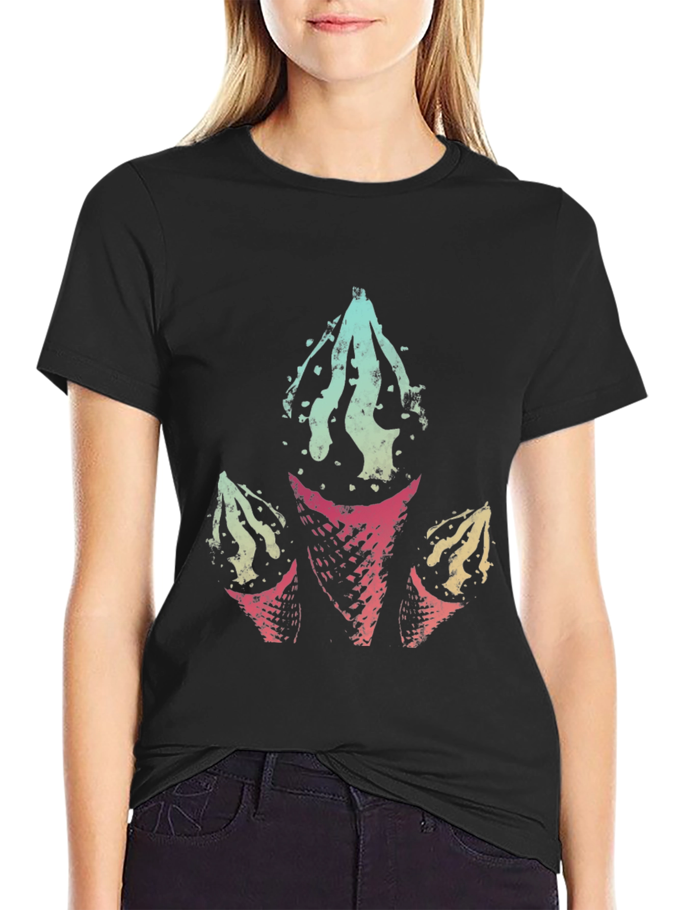 Retro Ice Cream Cone Graphic Tee