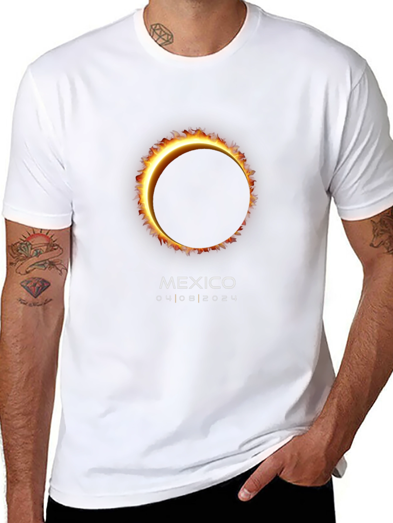 Mexico Eclipse 2024 Total Solar Eclipse T-Shirt