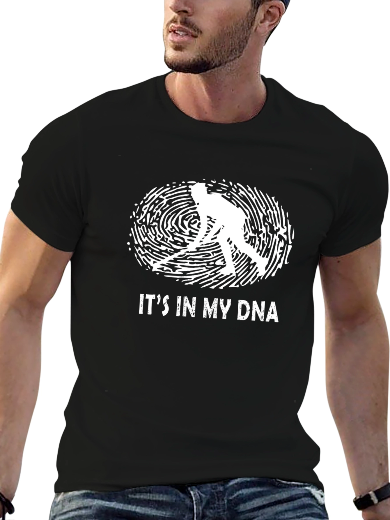 Hockey DNA T-Shirt - Black