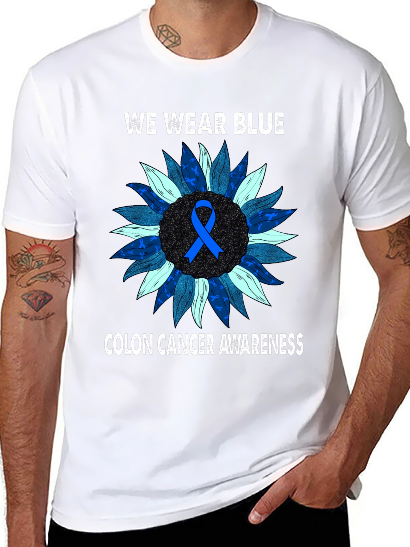 Blue Colon Cancer Awareness T-Shirt
