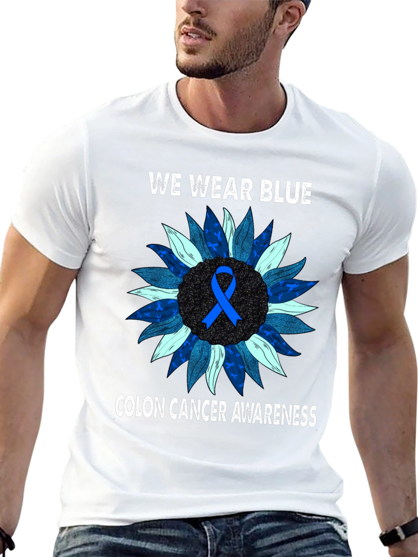 Blue Colon Cancer Awareness T-Shirt