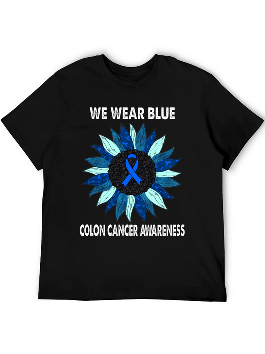 Blue Colon Cancer Awareness T-Shirt