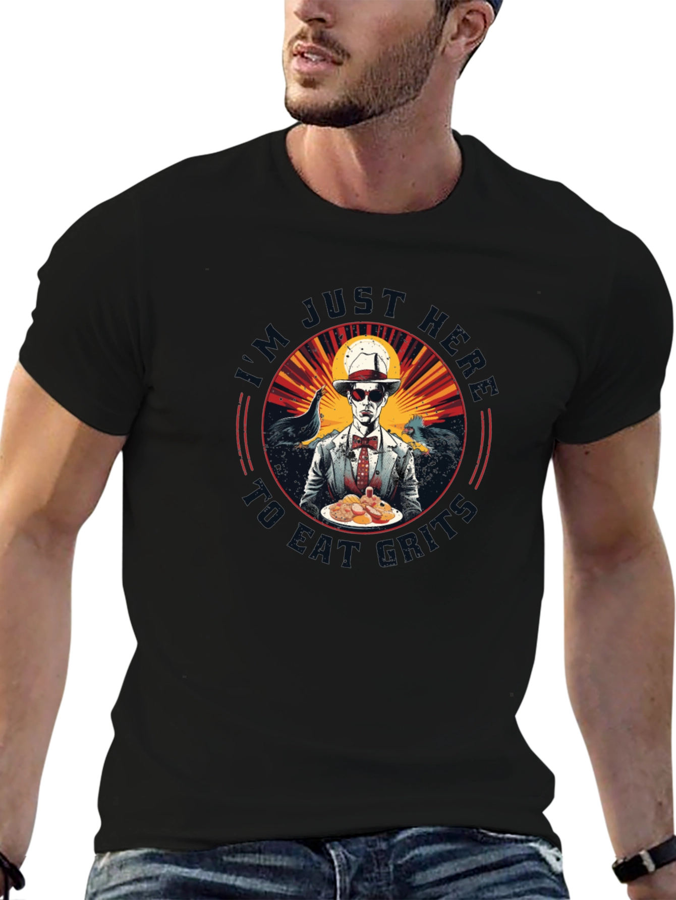 Im Just Here To Eat Oysters T-Shirt