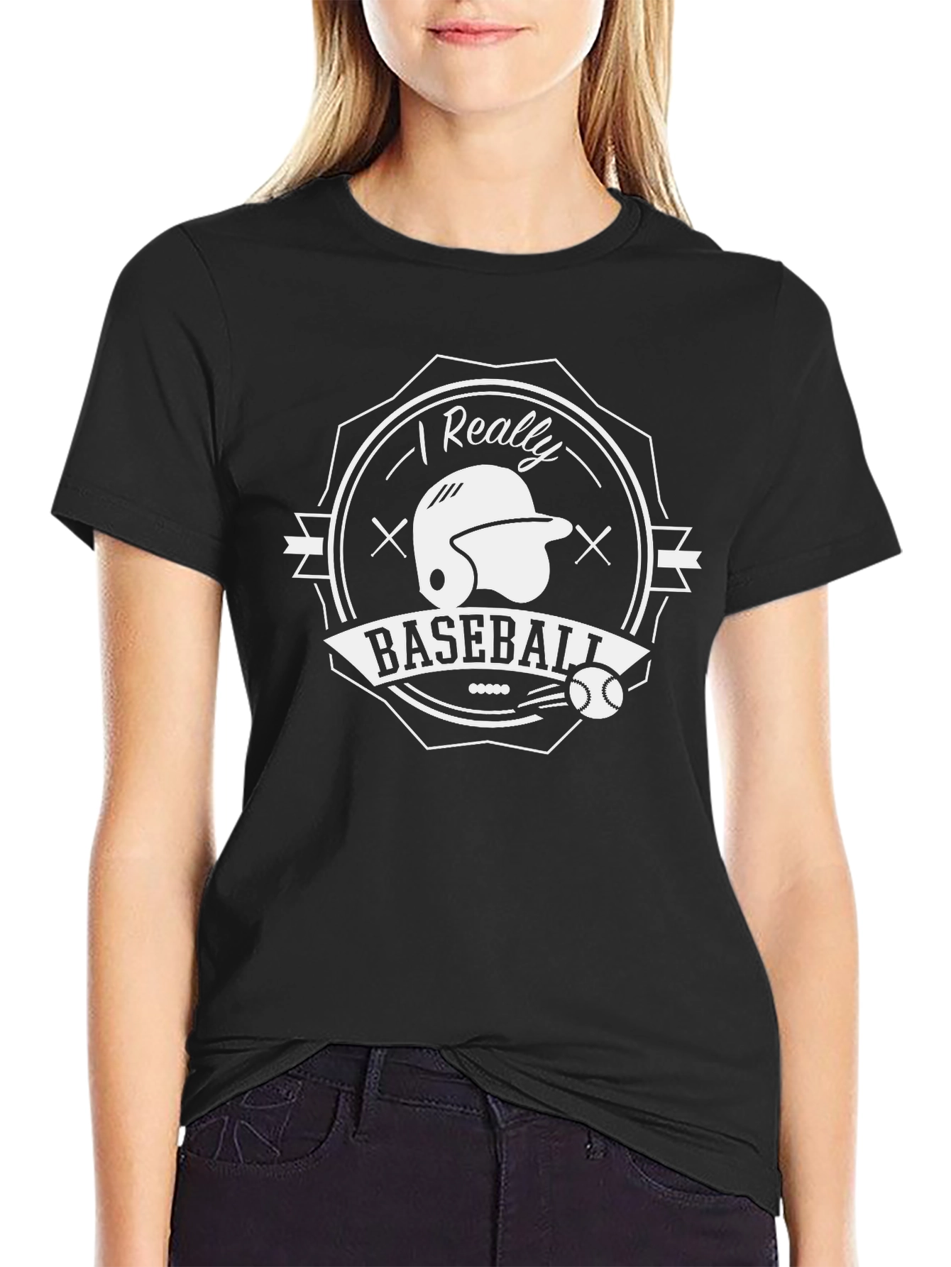 I Really Like Baseball T-Shirt