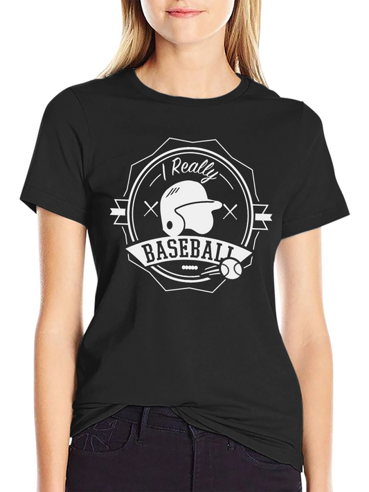 I Really Like Baseball T-Shirt