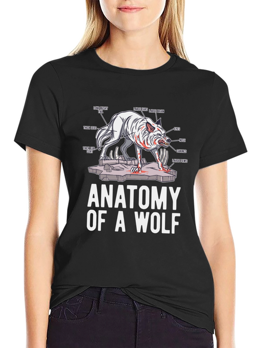 Anatomy of a Wolf Graphic T-Shirt