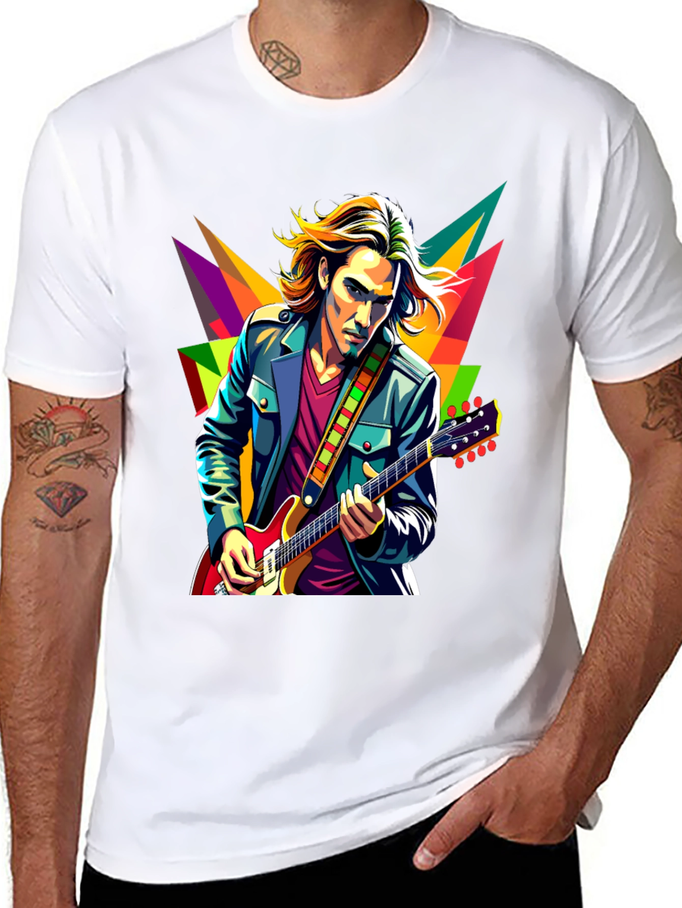 Guitar Hero Graphic Tee - Rock On!