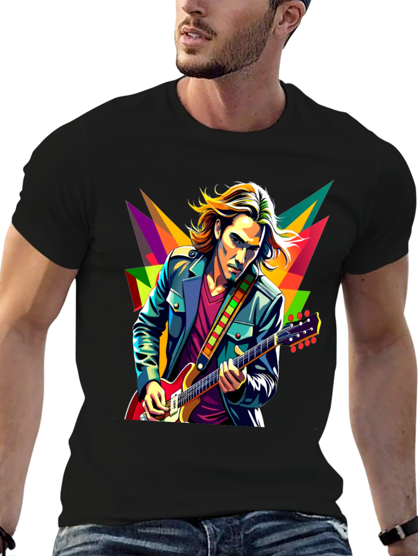Guitar Hero Graphic Tee - Rock On!