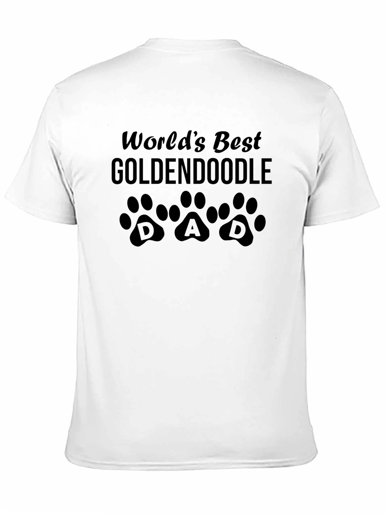 Goldendoodle Dad T-Shirt - Worlds Best!