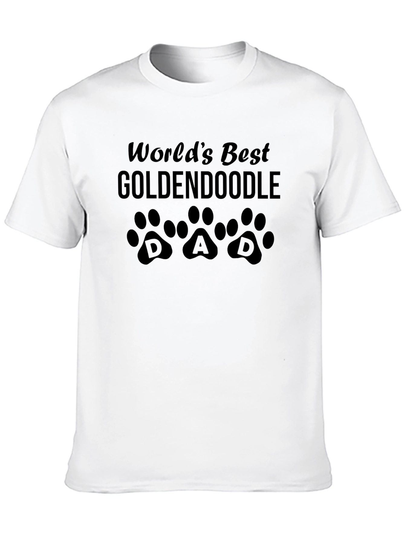 Goldendoodle Dad T-Shirt - Worlds Best!