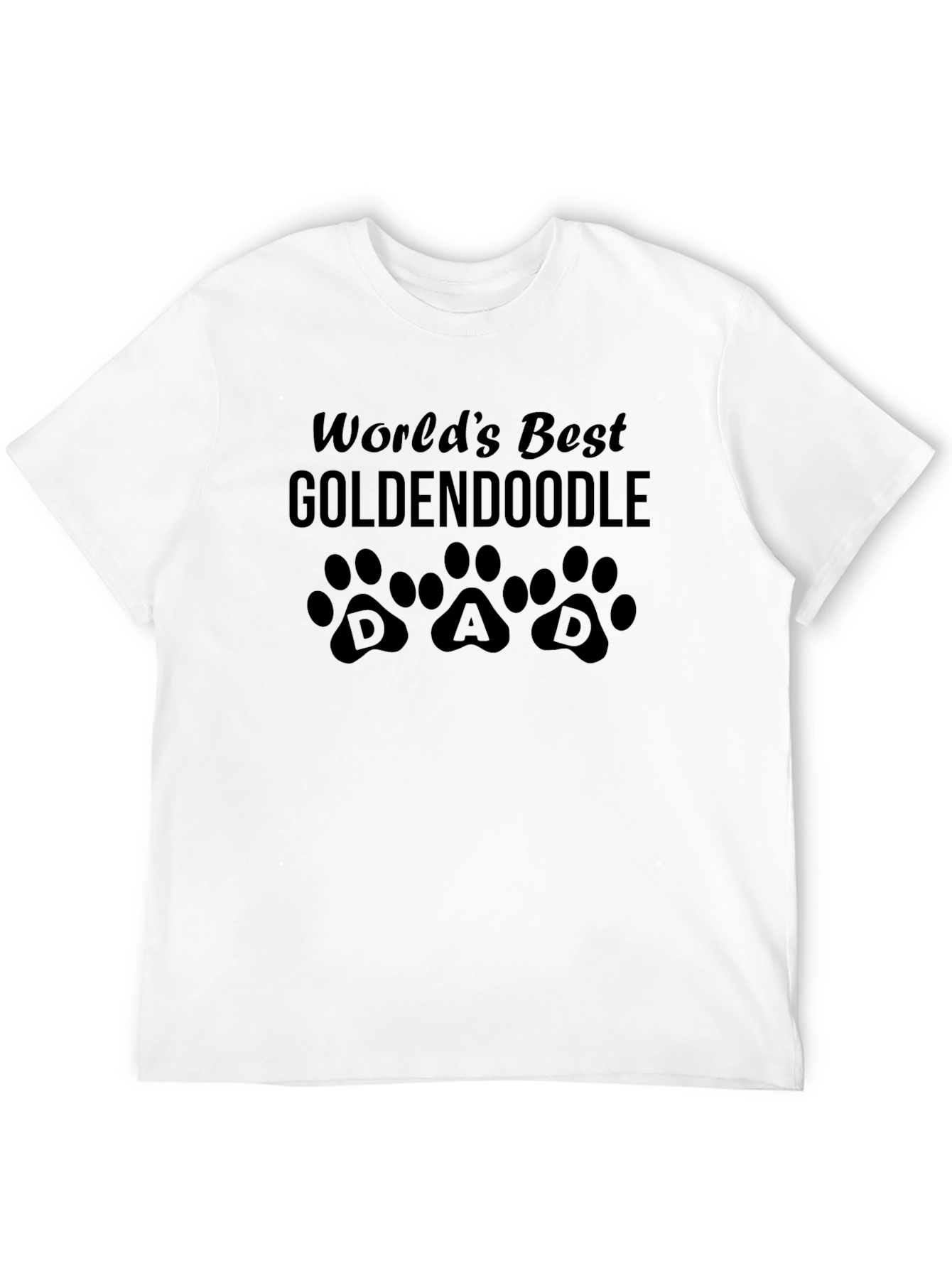 Goldendoodle Dad T-Shirt - Worlds Best!