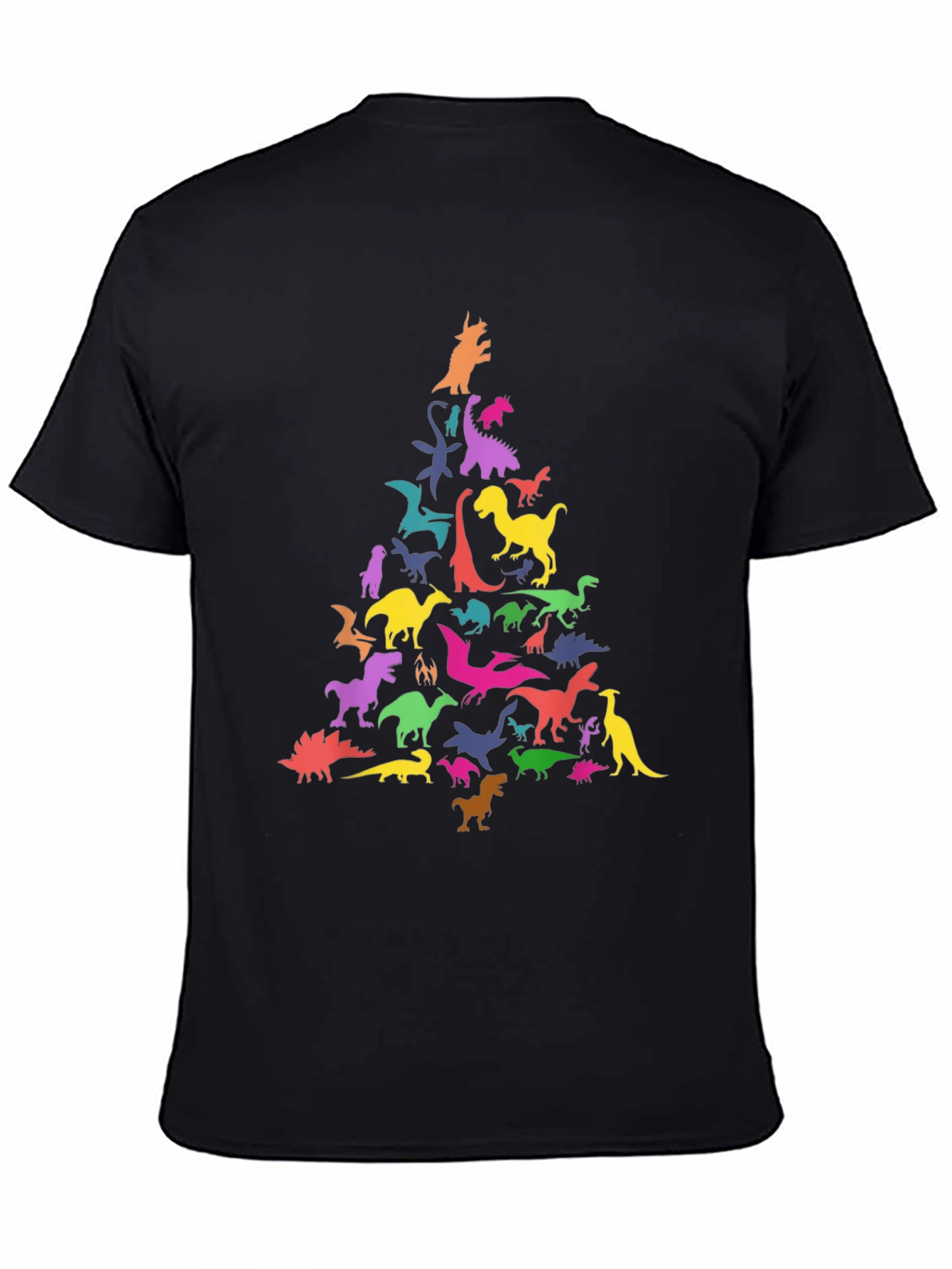 Dinosaur Tree Graphic T-Shirt