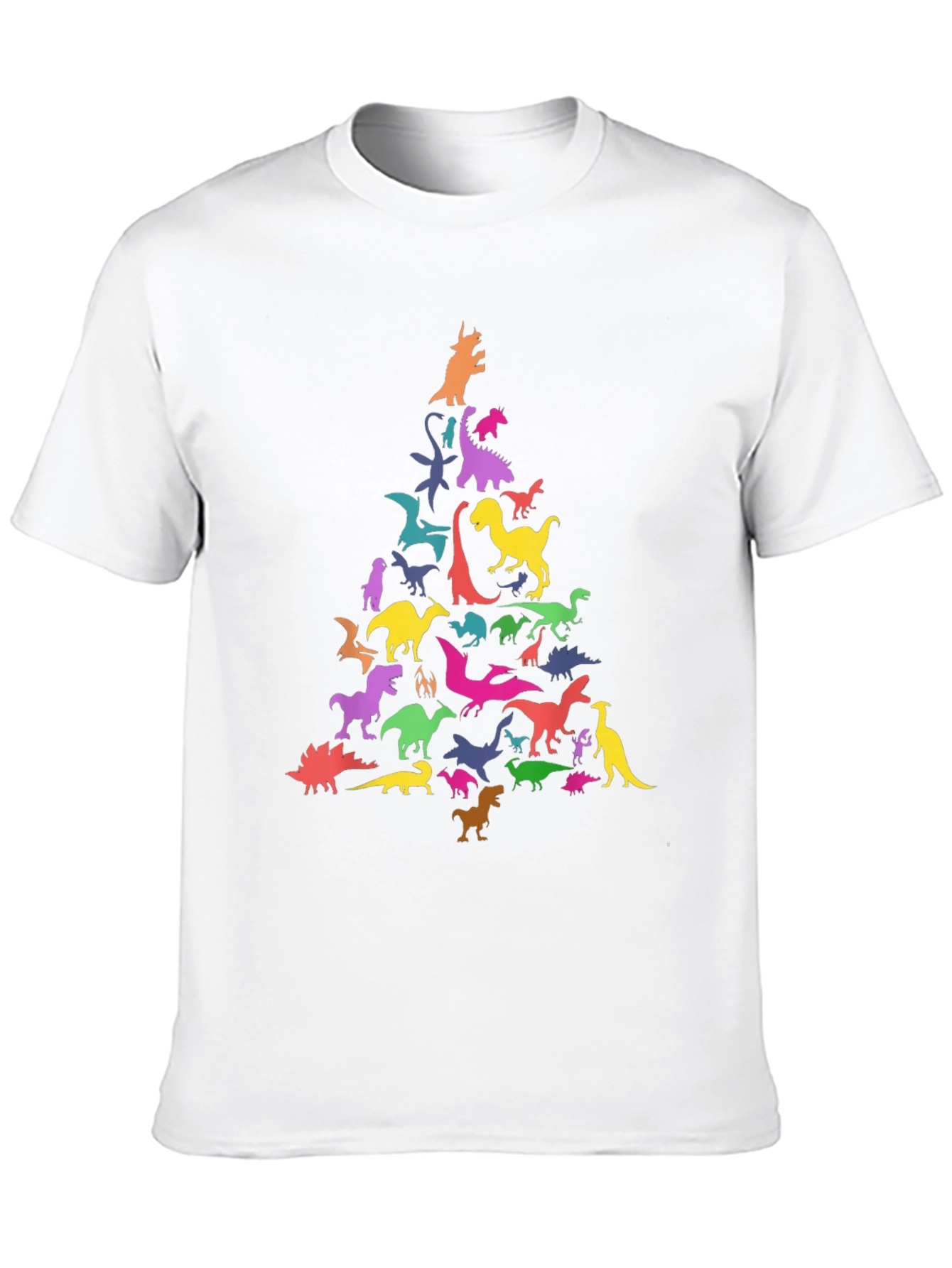Dinosaur Tree Graphic T-Shirt