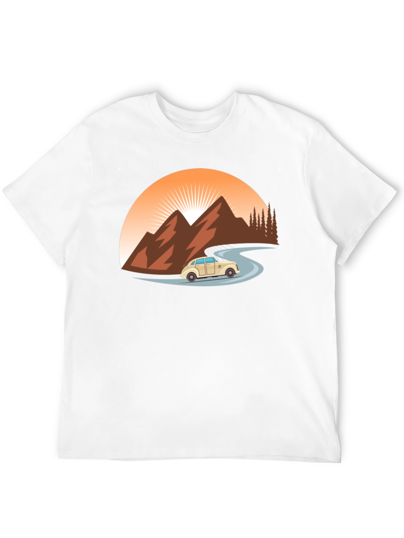Retro Road Trip T-Shirt - Adventure Awaits!