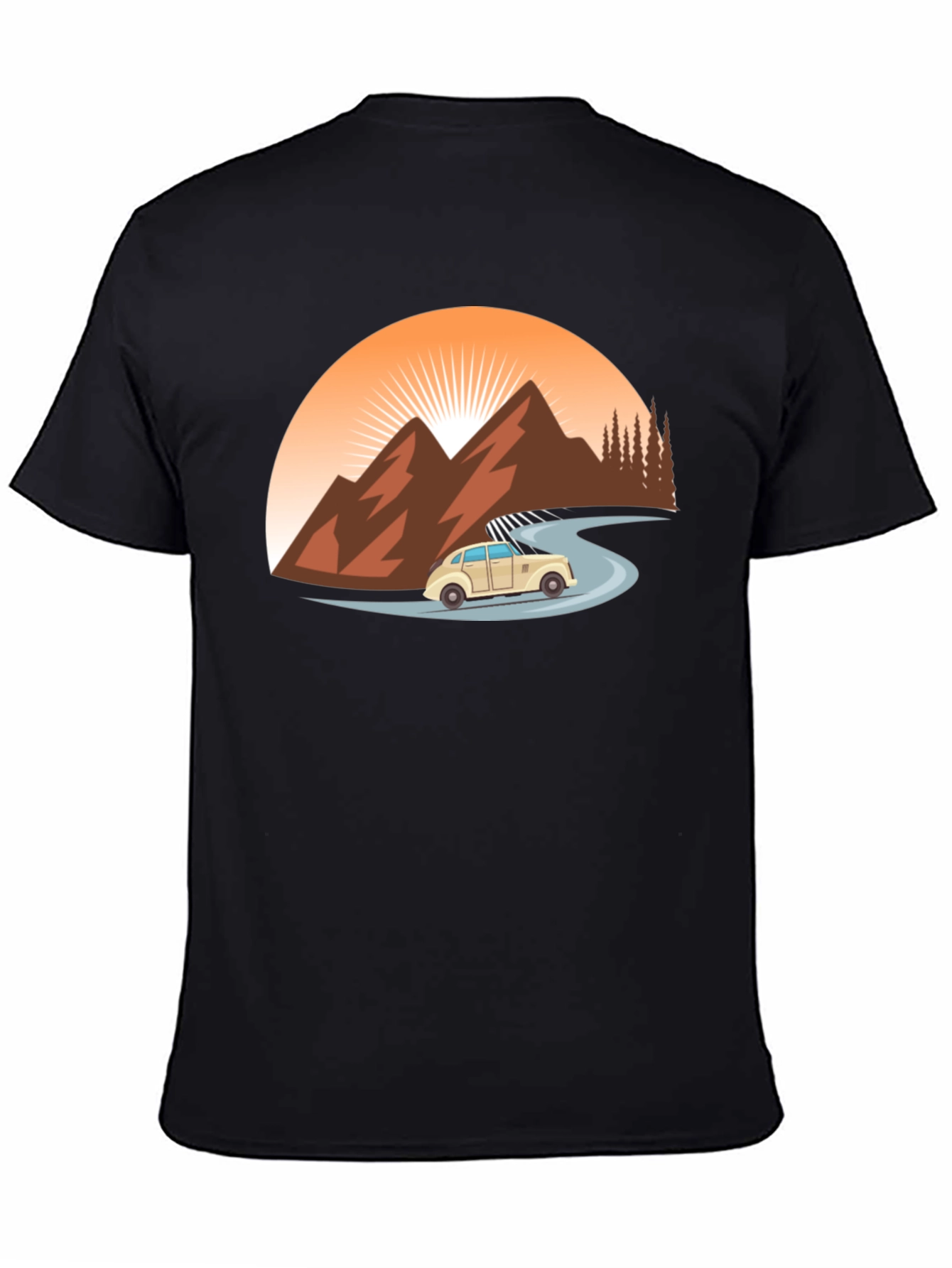 Retro Road Trip T-Shirt - Adventure Awaits!