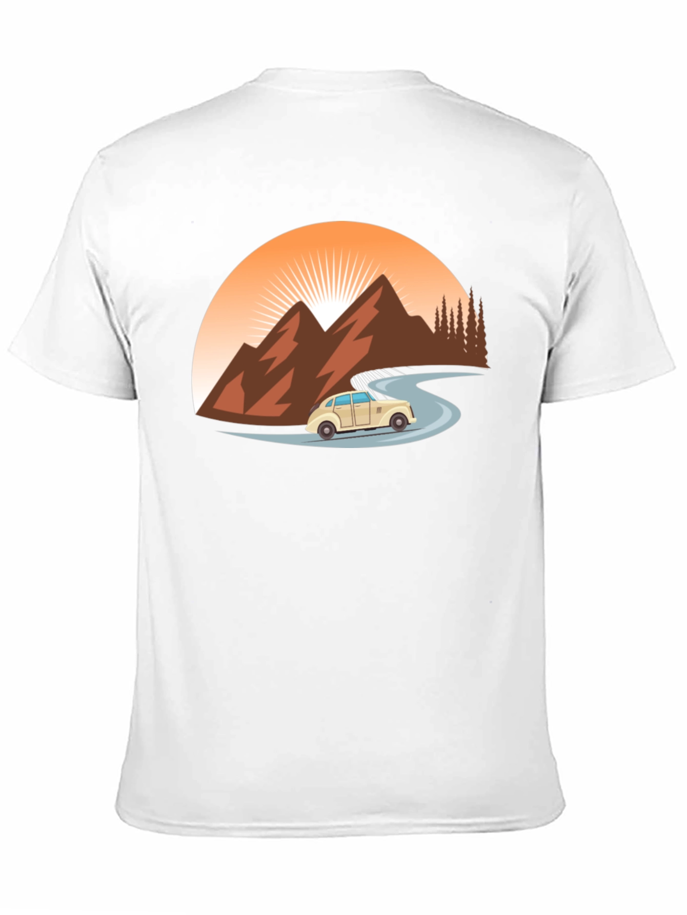 Retro Road Trip T-Shirt - Adventure Awaits!
