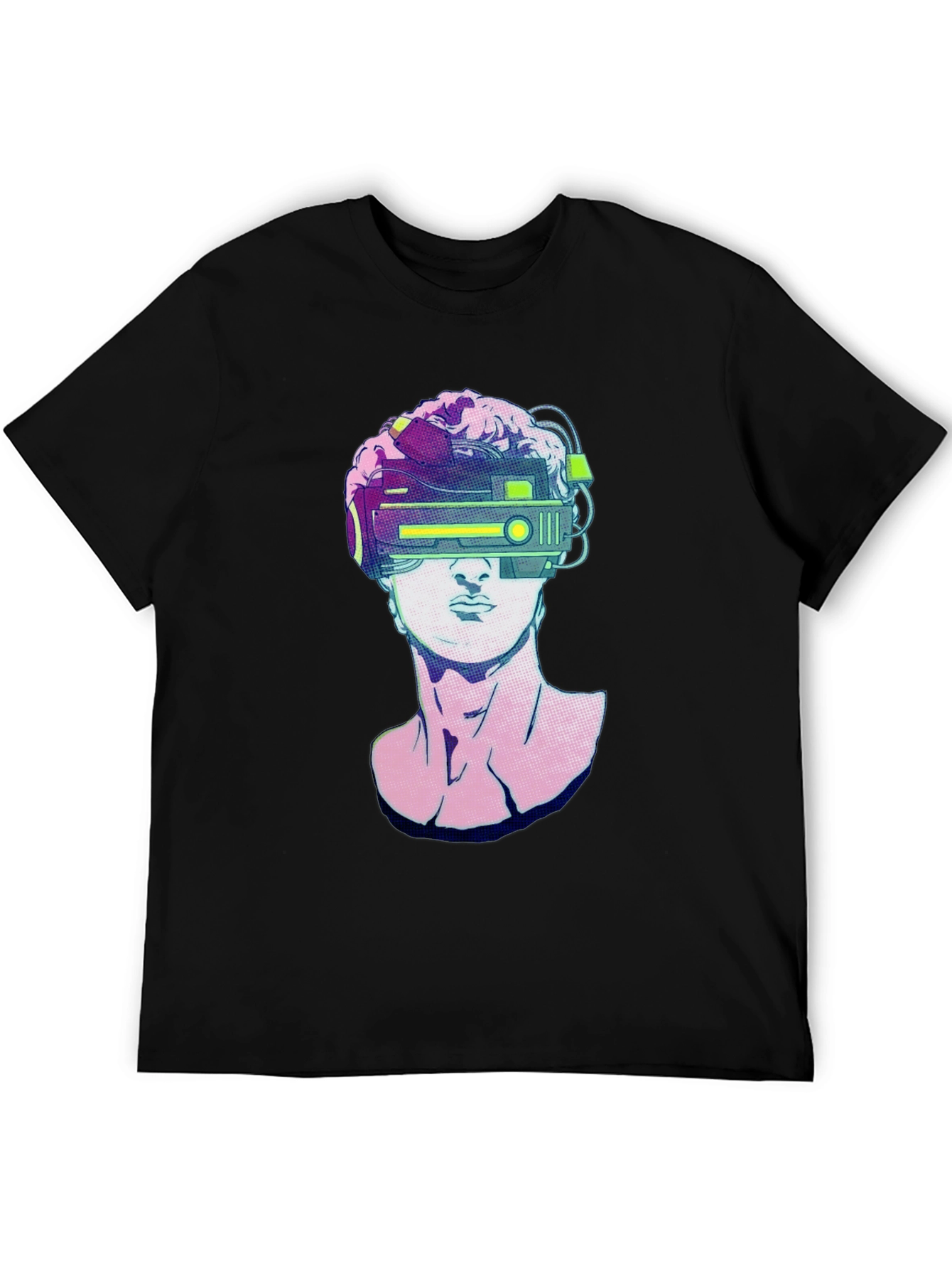 Modern David T-Shirt: Statue with VR Headset