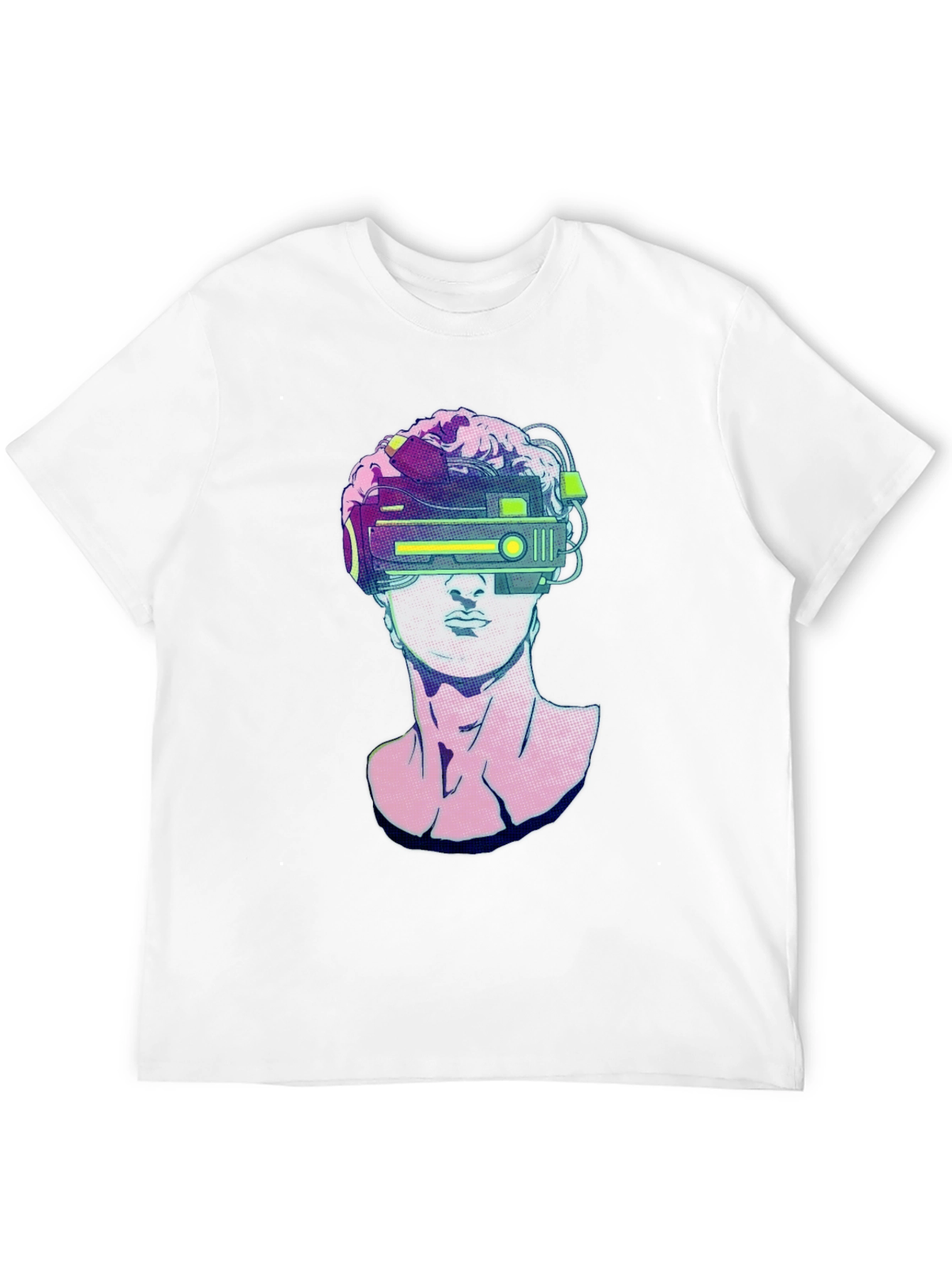 Modern David T-Shirt: Statue with VR Headset