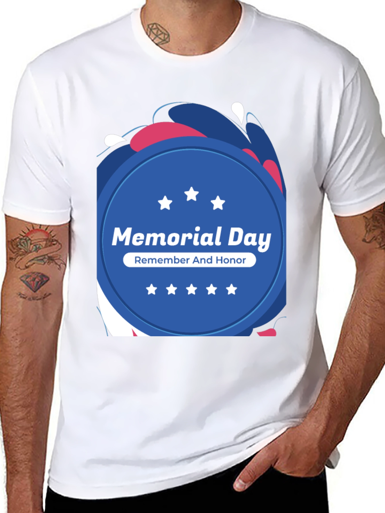 Memorial Day T-Shirt - Remember and Honor
