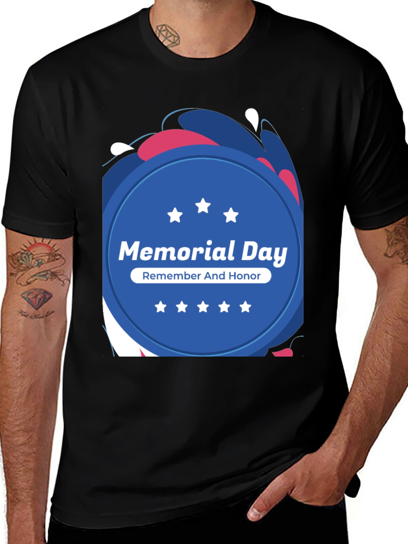 Memorial Day T-Shirt - Remember and Honor