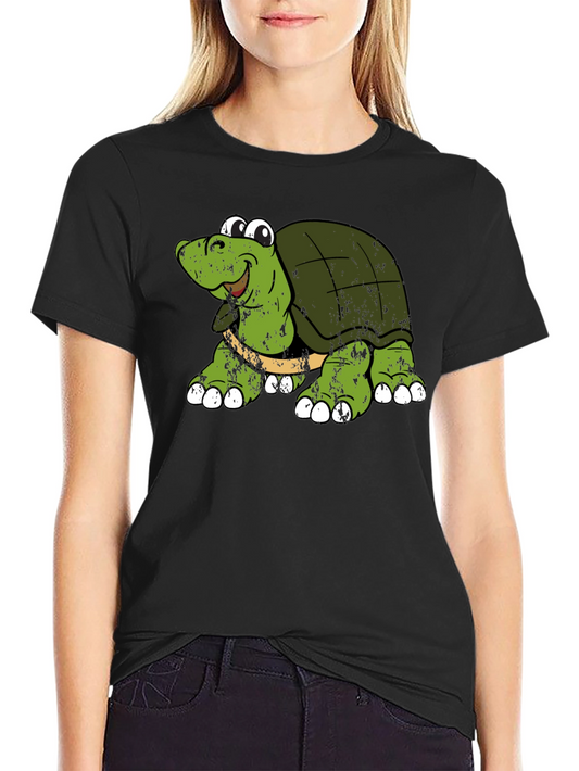 Funny Turtle Graphic T-Shirt