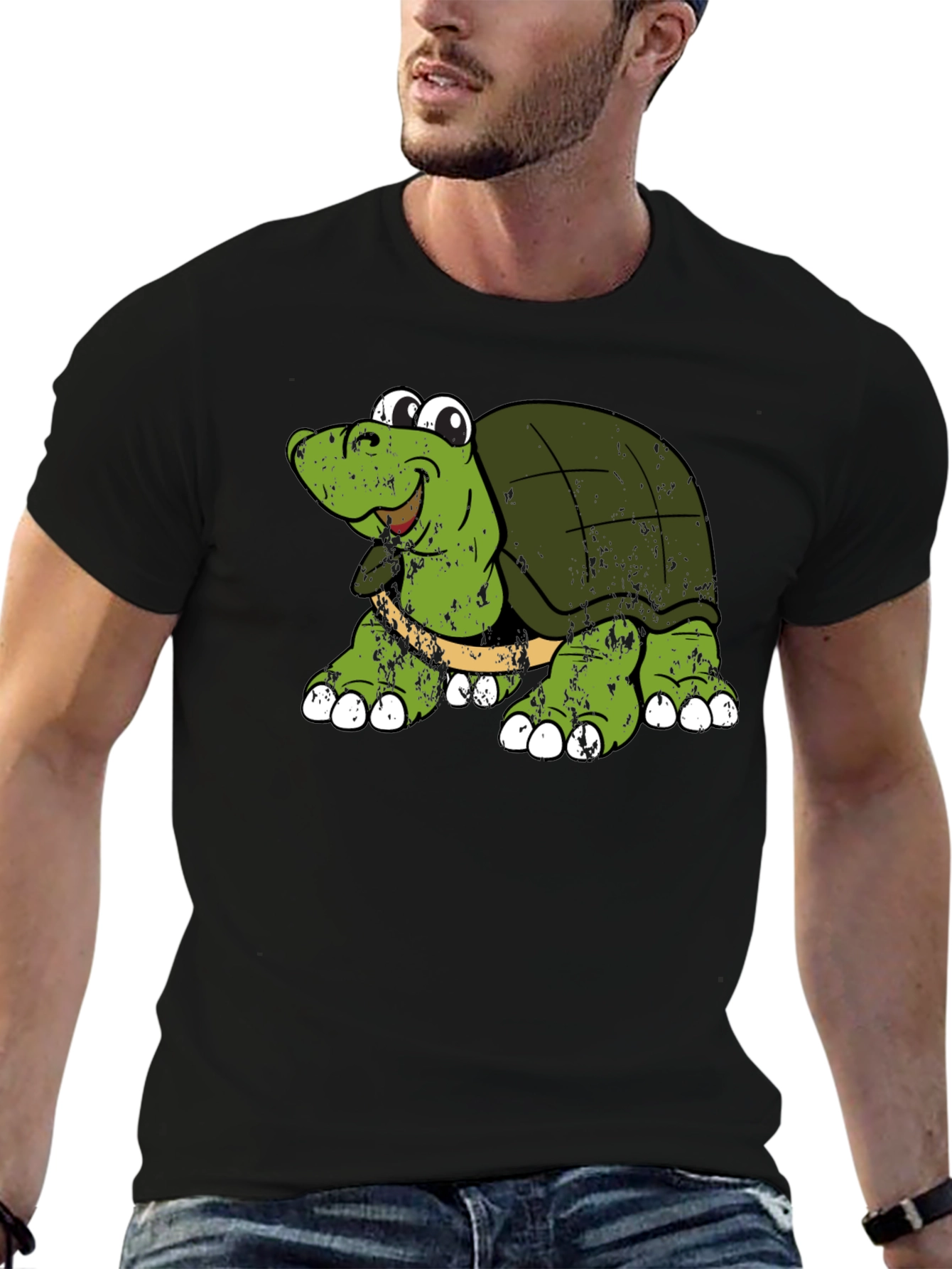 Funny Turtle Graphic T-Shirt