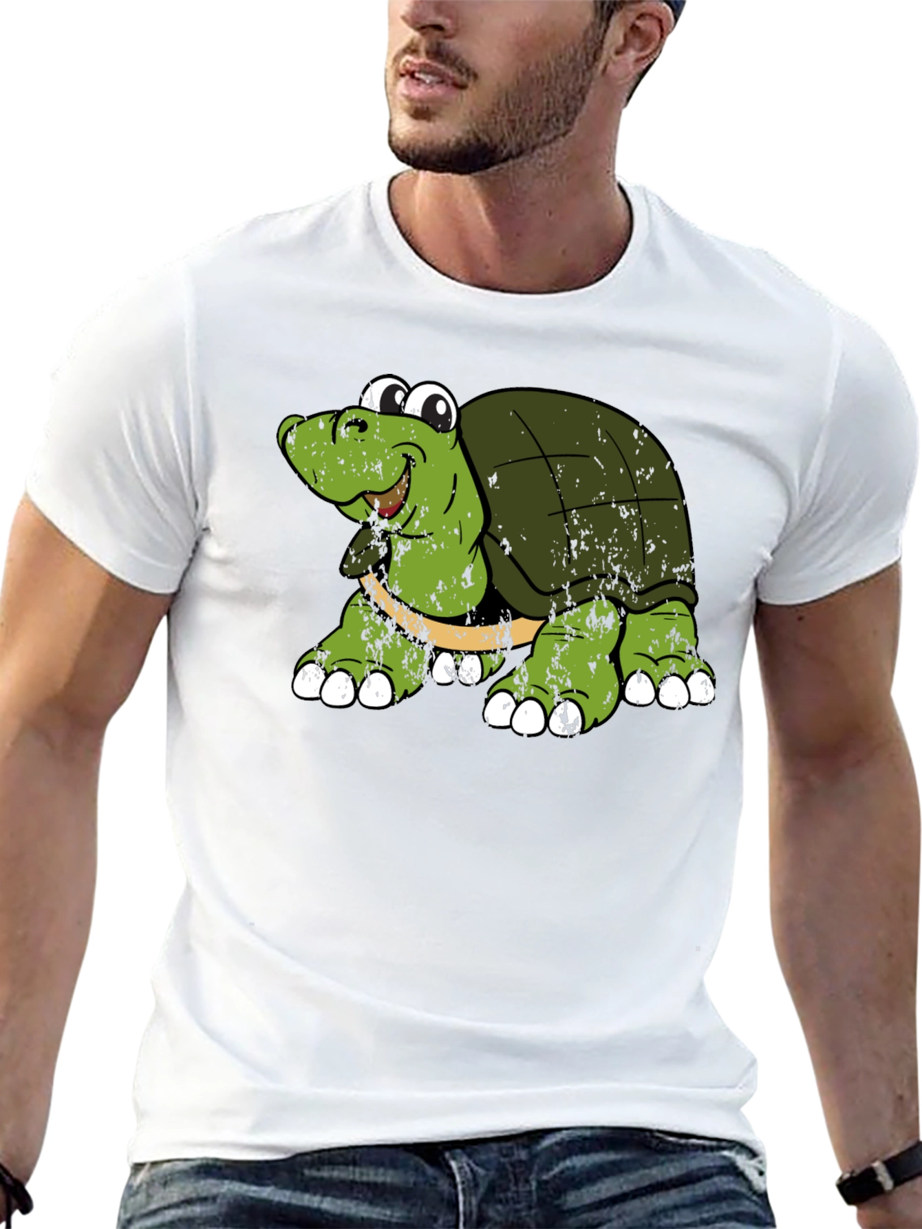 Funny Turtle Graphic T-Shirt
