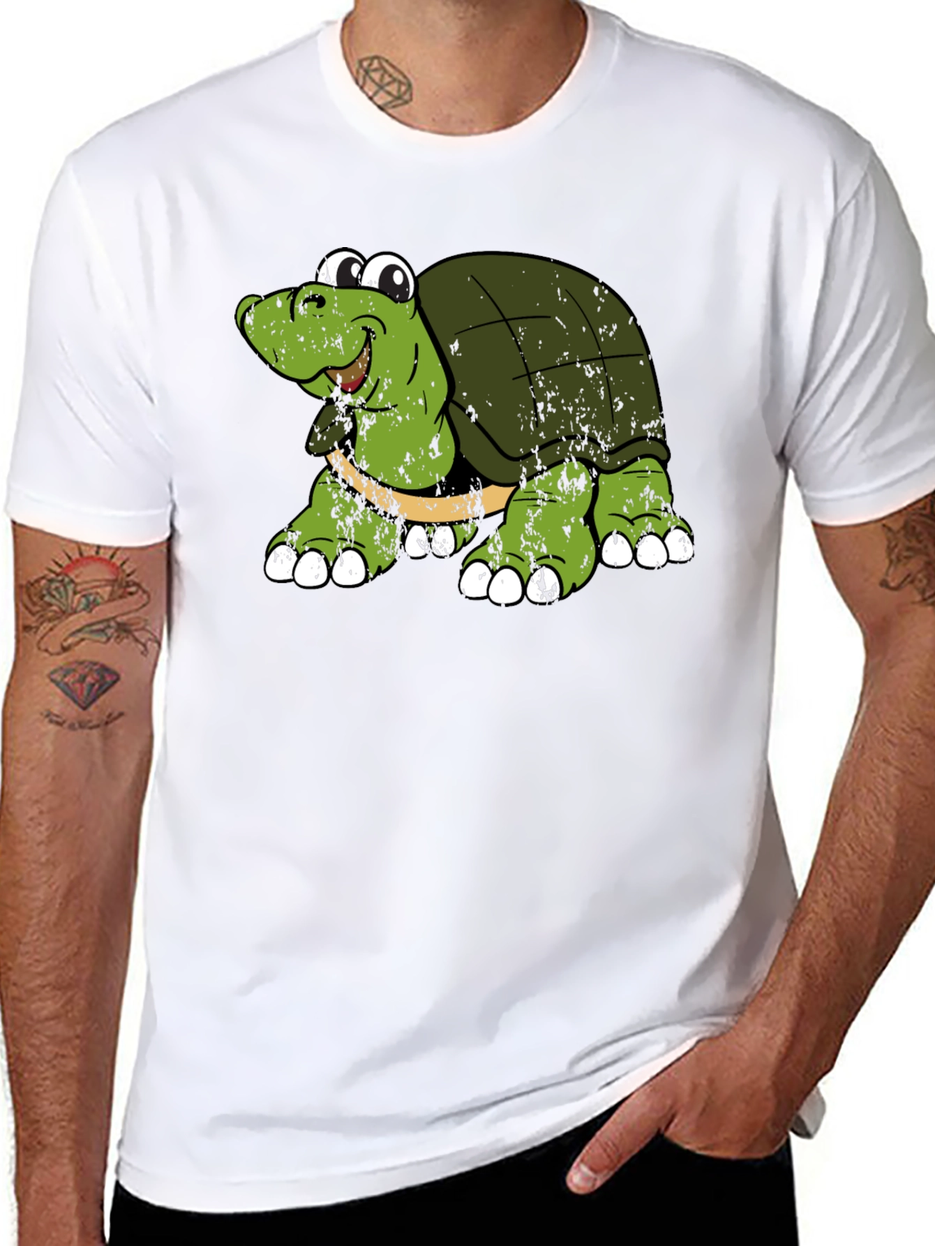 Funny Turtle Graphic T-Shirt