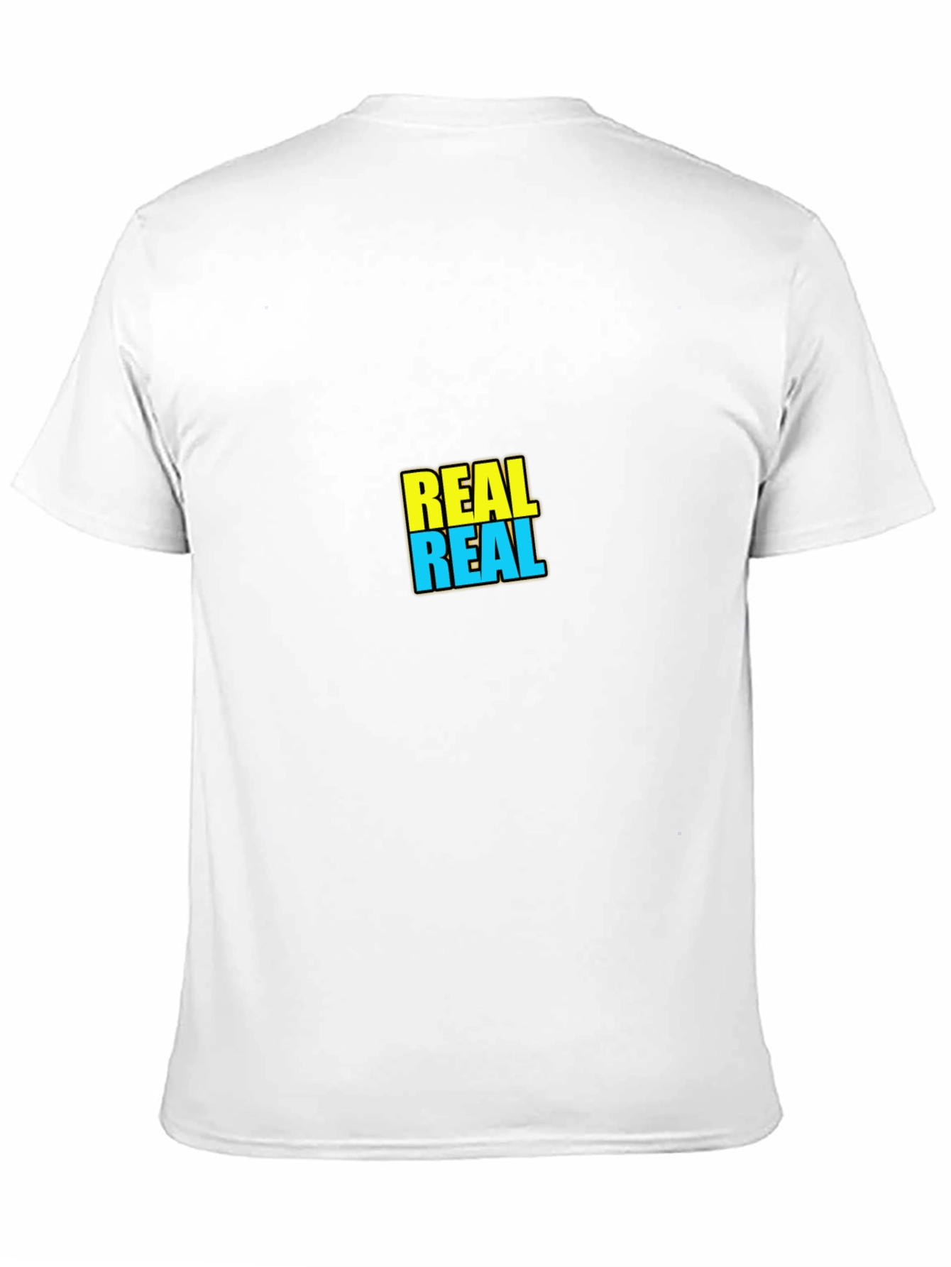REAL Graphic Tee - Black Short Sleeve Casual