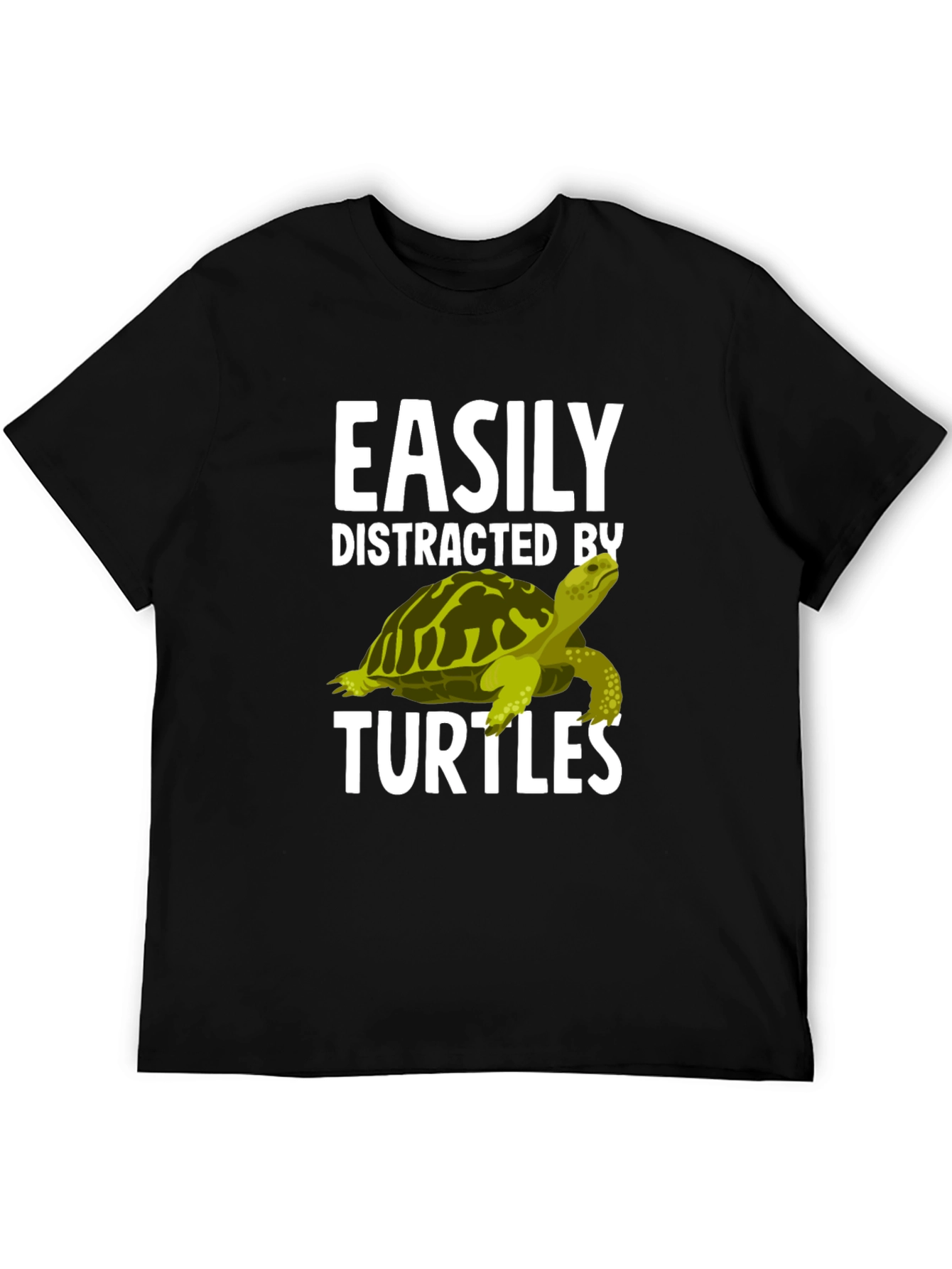Easily Distracted By Turtles Graphic T-Shirt
