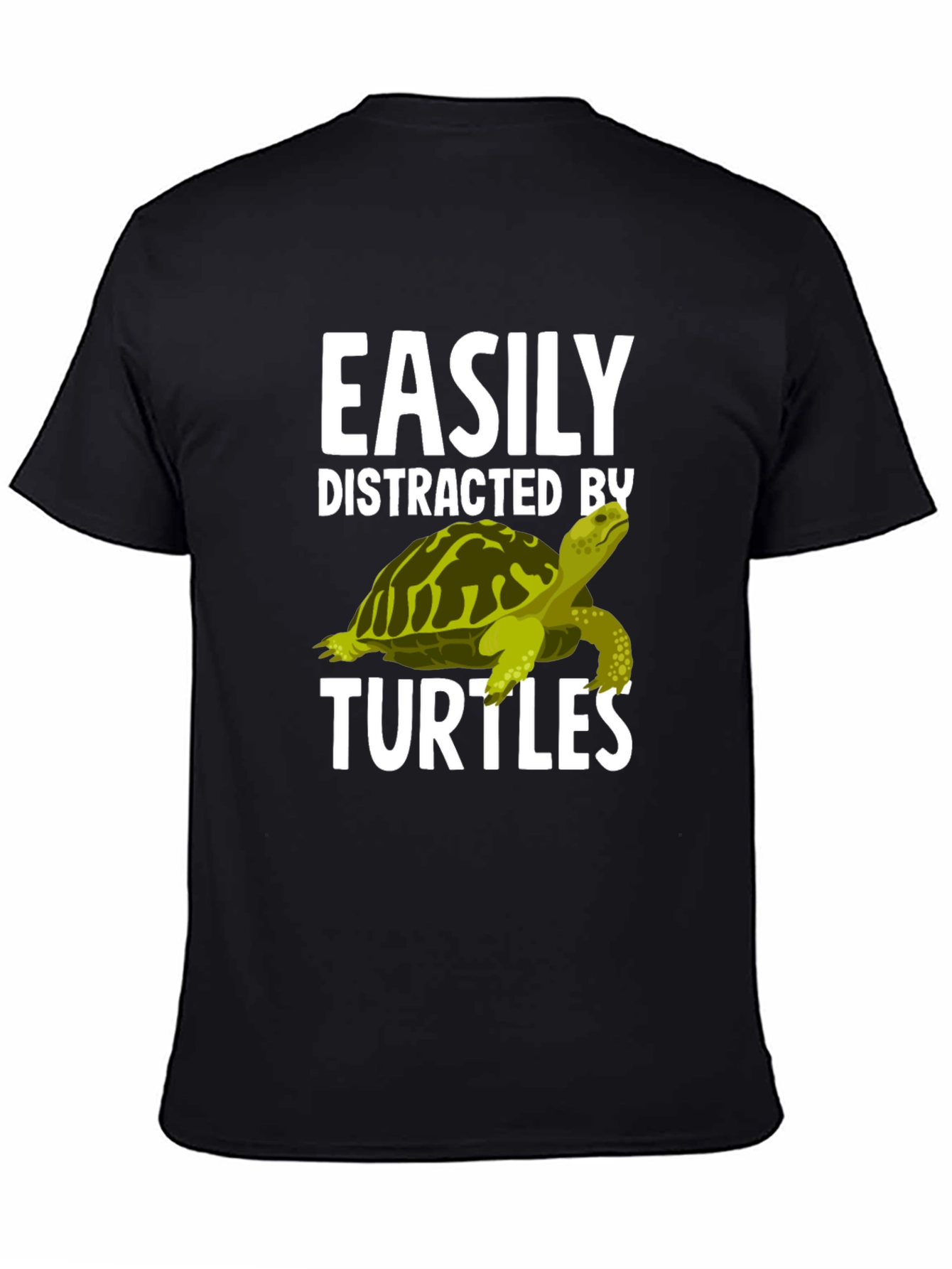 Easily Distracted By Turtles Graphic T-Shirt