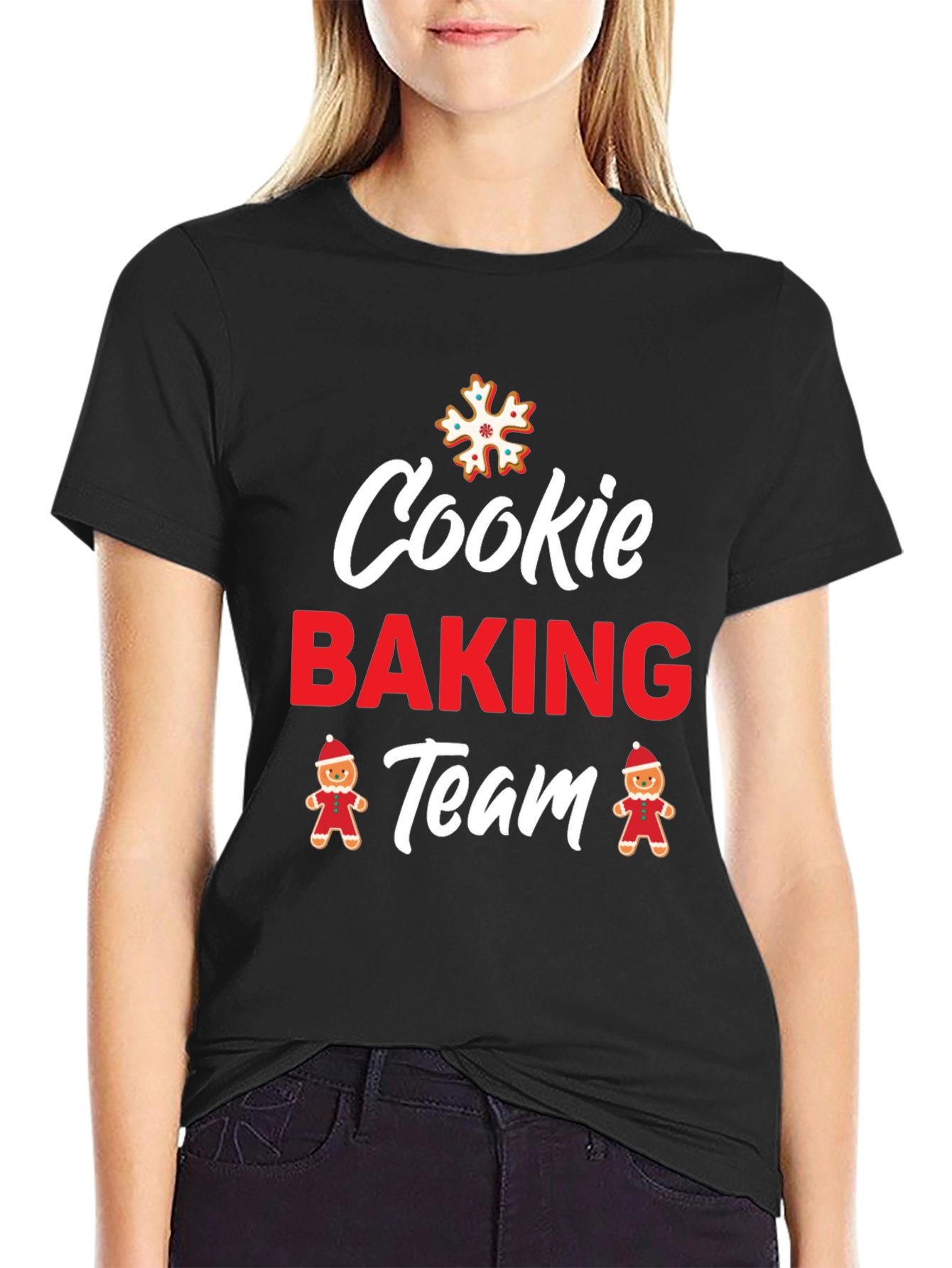 Cookie Baking Team Holiday T-Shirt