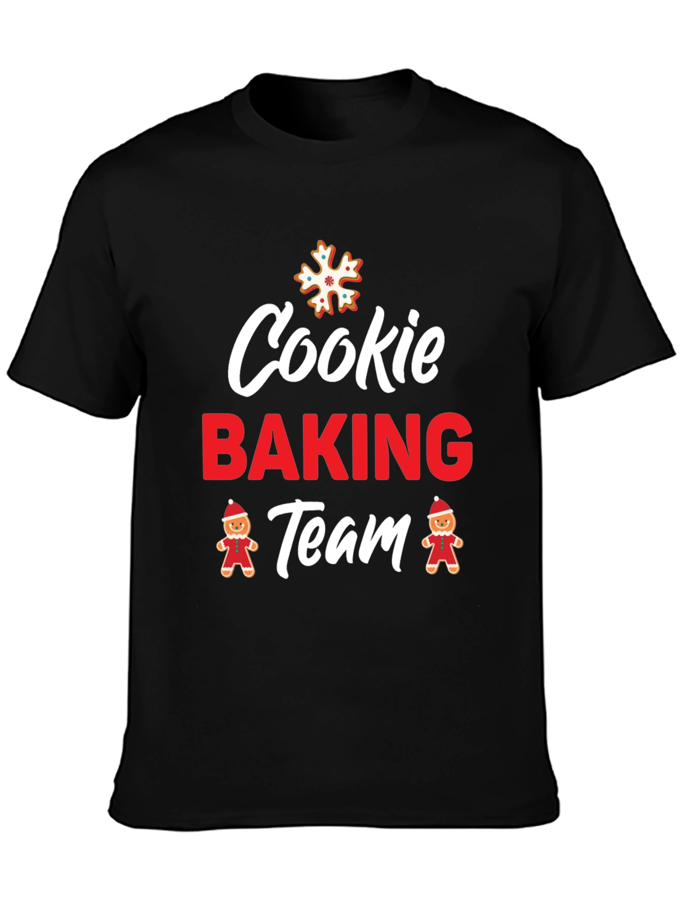 Cookie Baking Team Holiday T-Shirt
