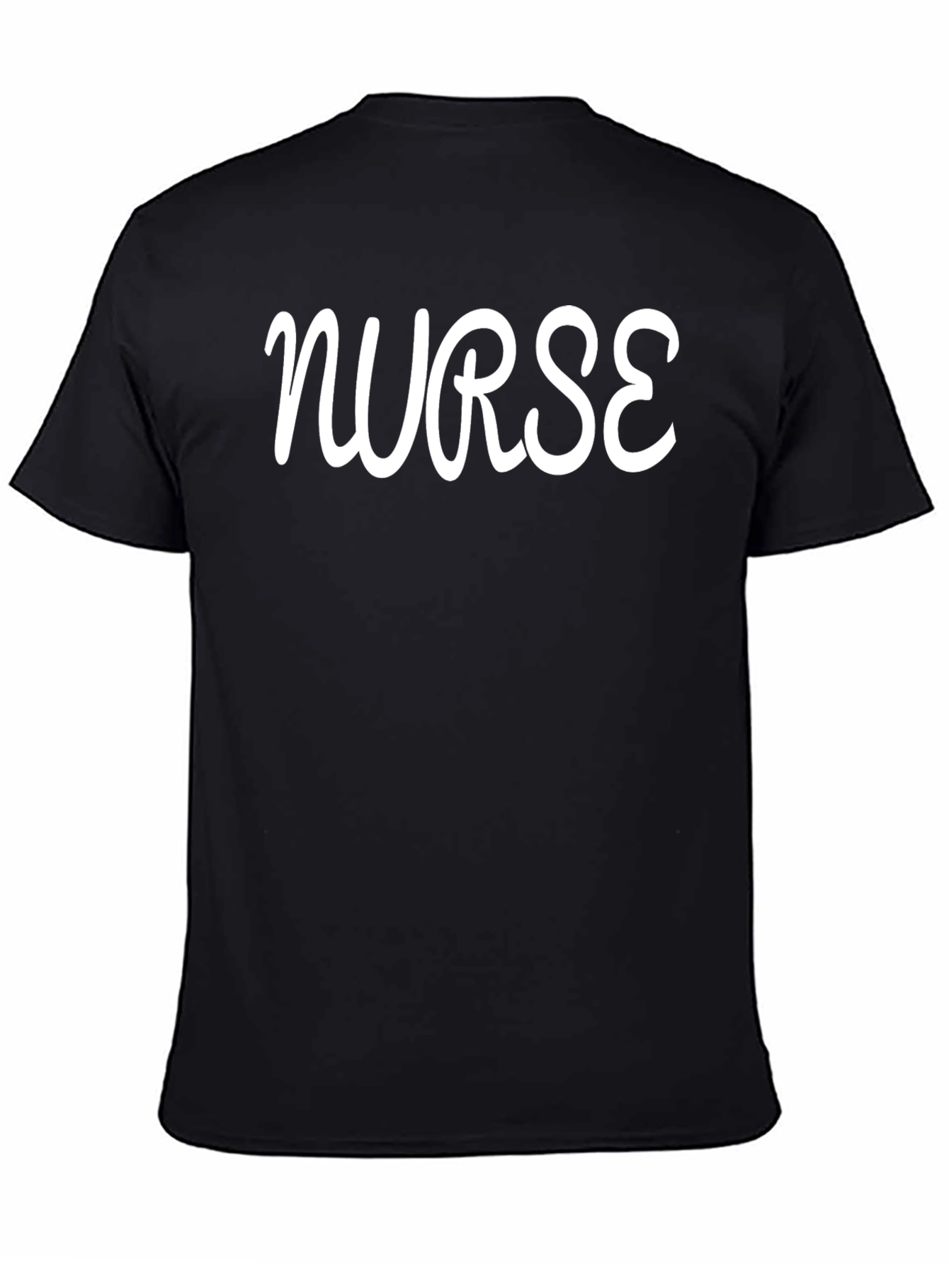 Nurse Scripted Black Tee