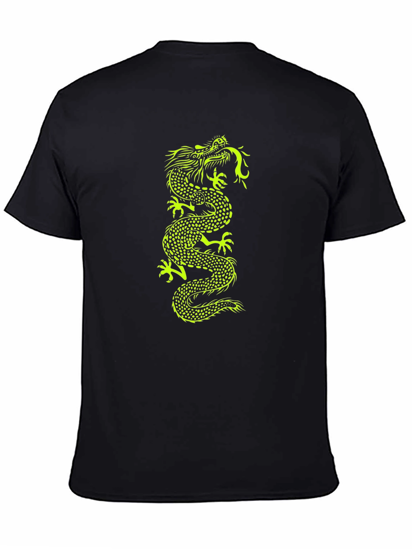 Dragon Graphic Tee - Black