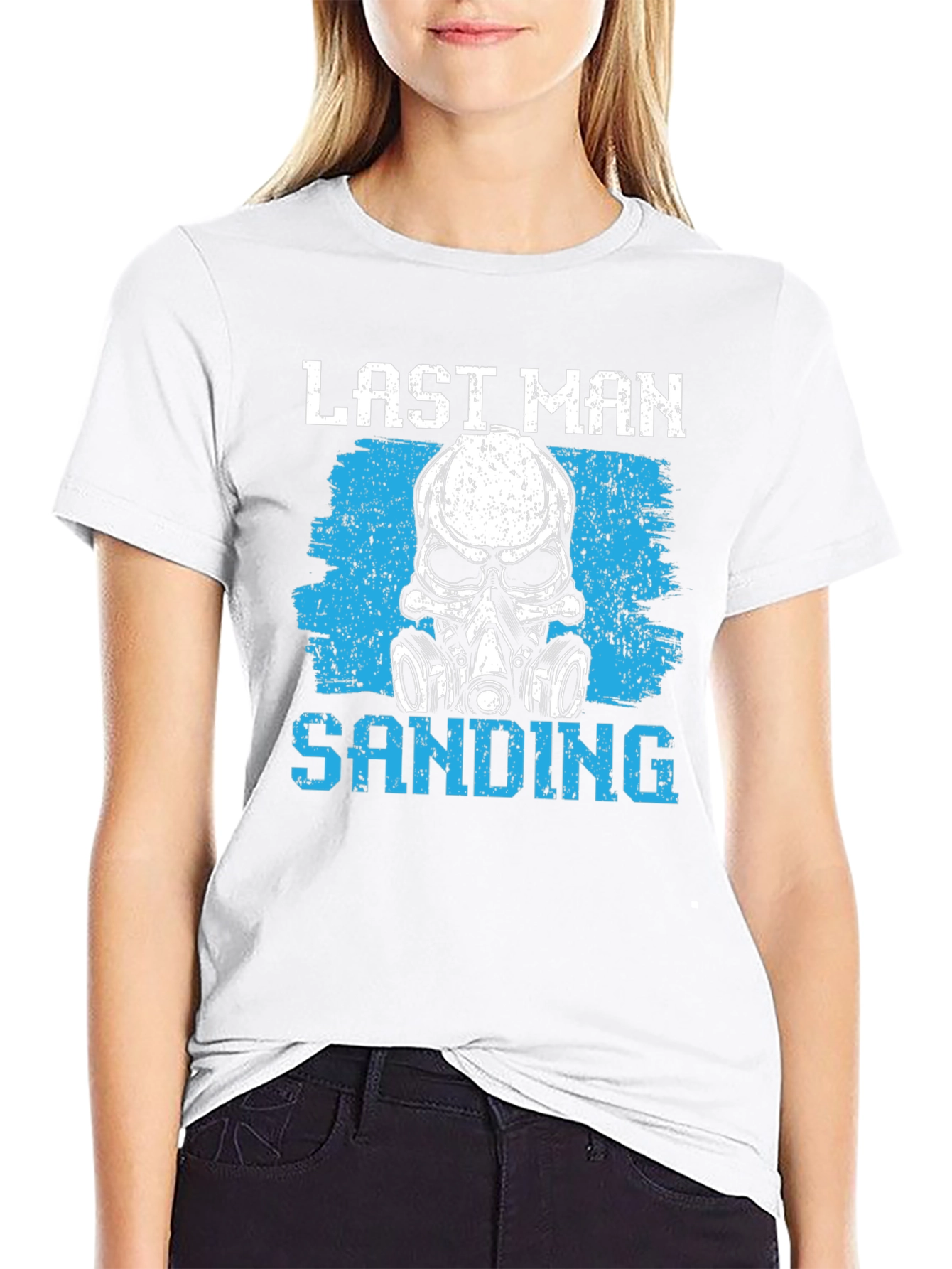 Last Man Sanding Graphic Tee
