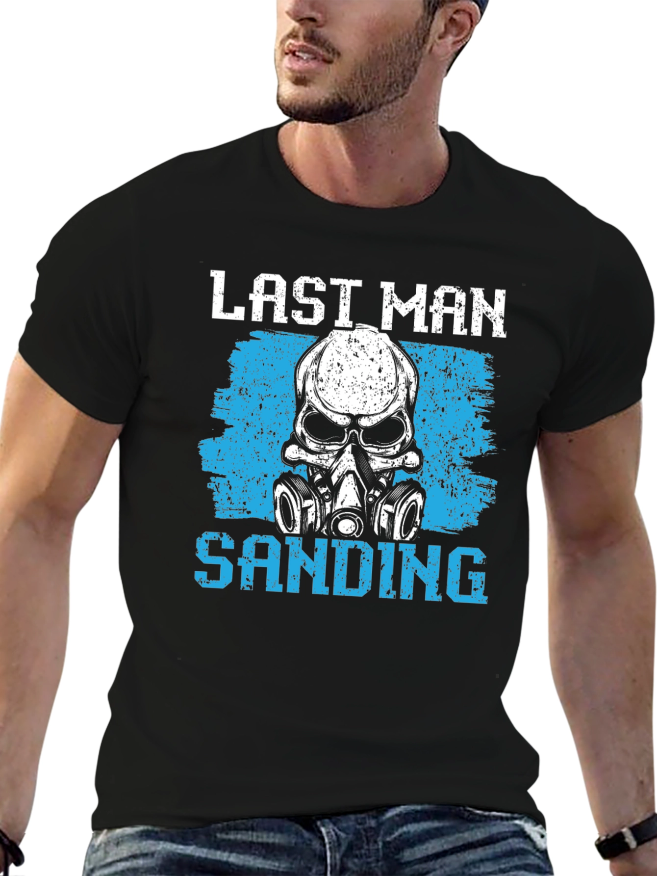 Last Man Sanding Graphic Tee