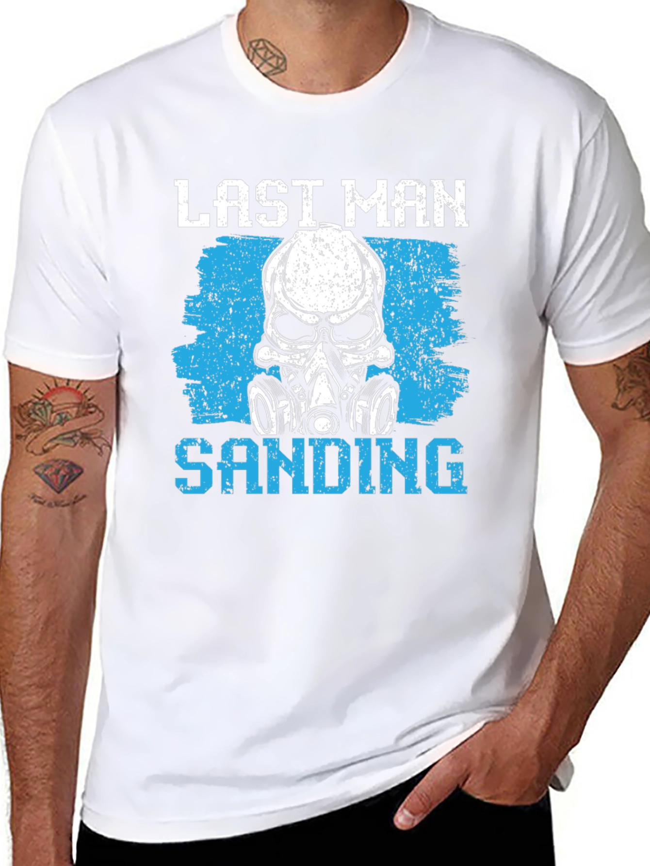 Last Man Sanding Graphic Tee