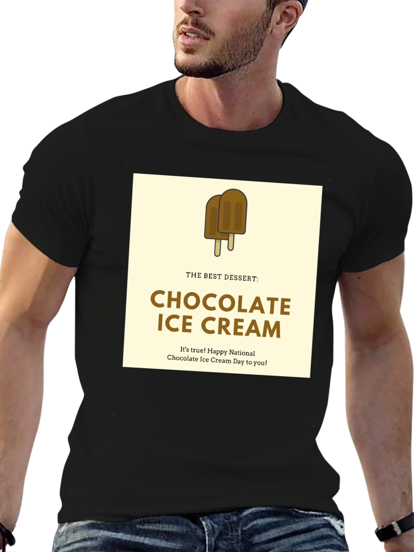 Chocolate Ice Cream Dessert T-Shirt