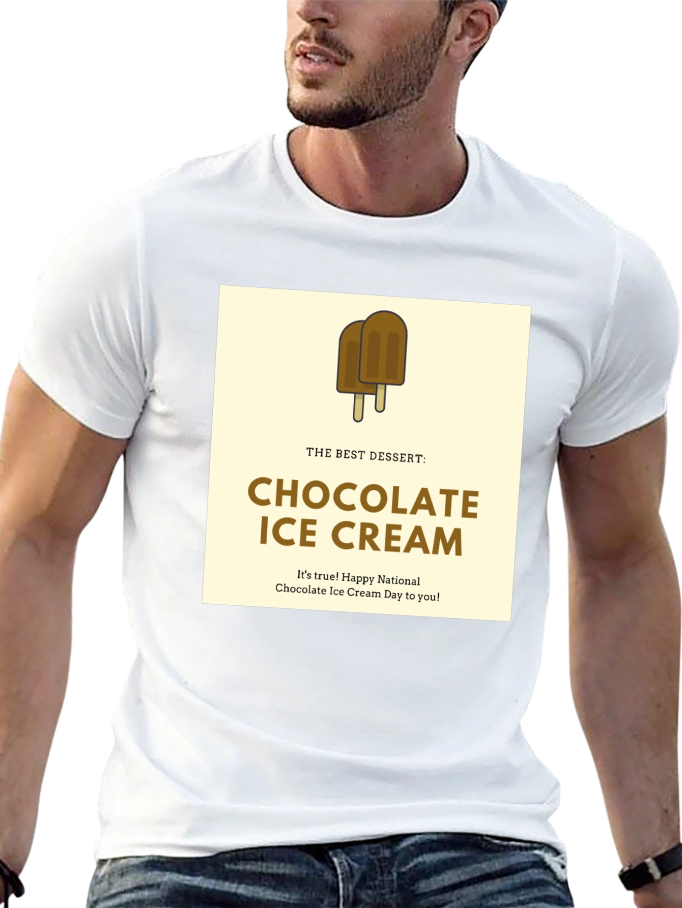 Chocolate Ice Cream Dessert T-Shirt