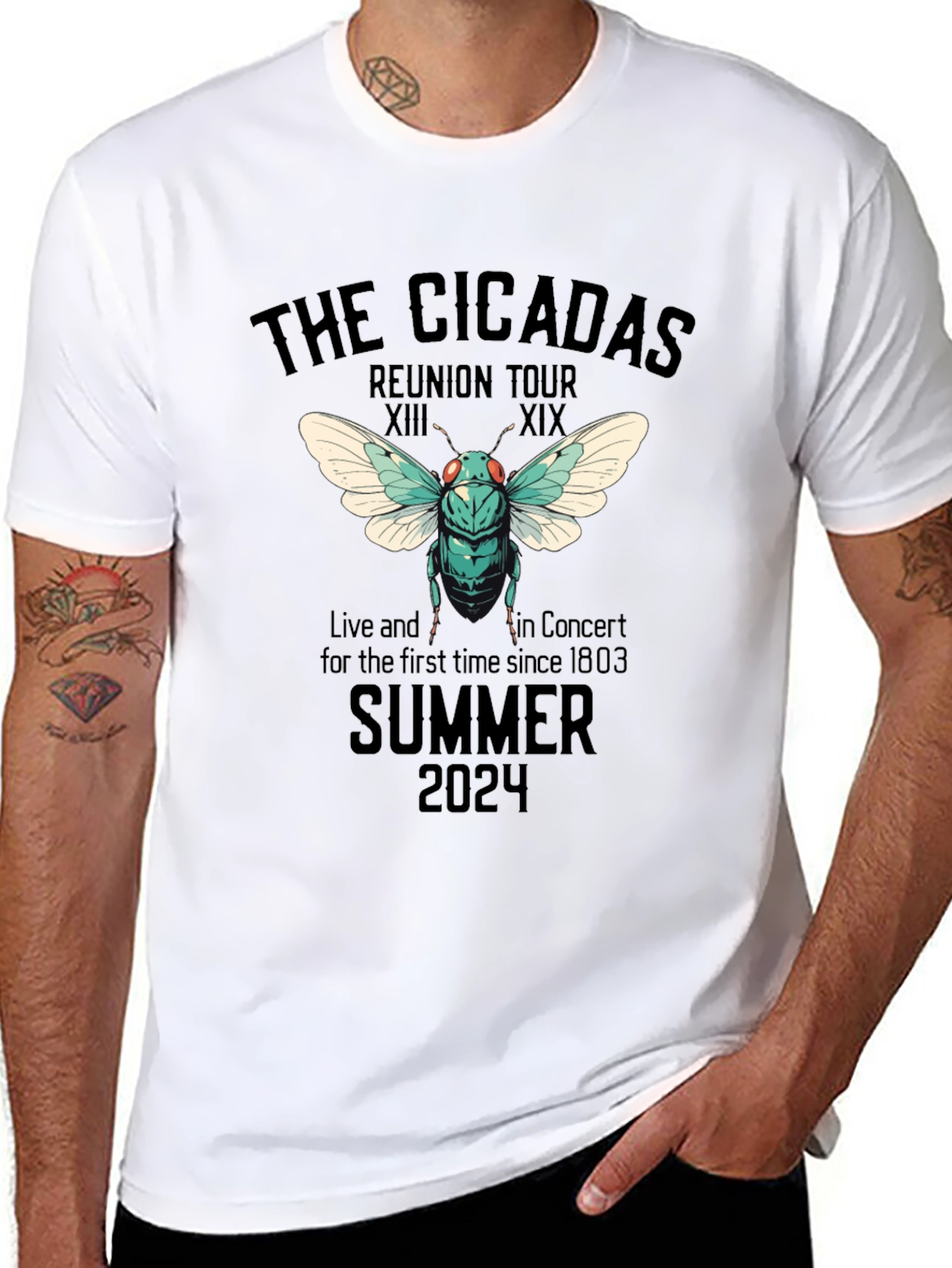 The Cicadas Reunion Tour 2024 T-Shirt
