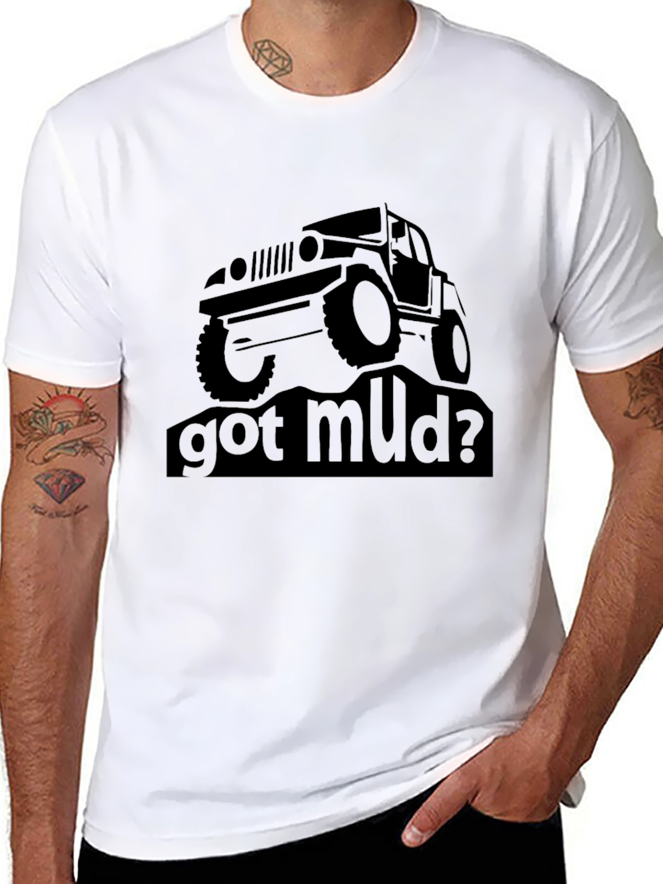 Got Mud? Black Jeep T-Shirt