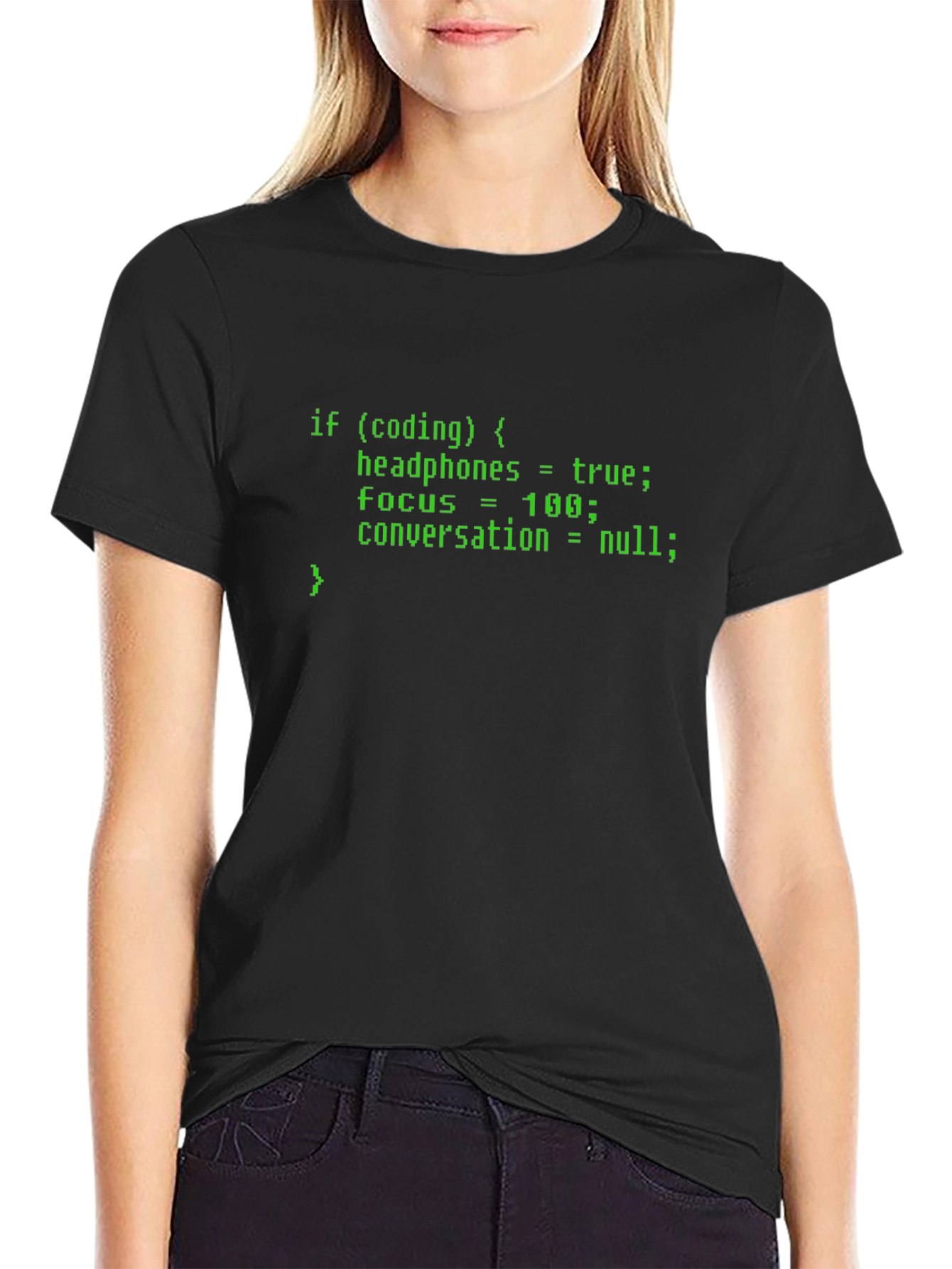 Coders Humor T-Shirt: If (coding)